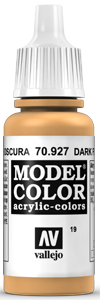 Vallejo Model Color 019 Dunkle Hautfarbe / Dark Flesh (927)