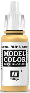 Vallejo Model Color: 012 Lasur Gelb (Lasur Yellow), (806)