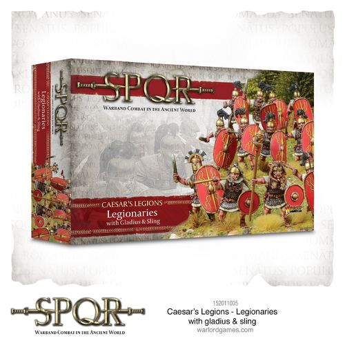 SPQR- Cesar's Legions Legionaries with Gladius and Sling [Englisch]