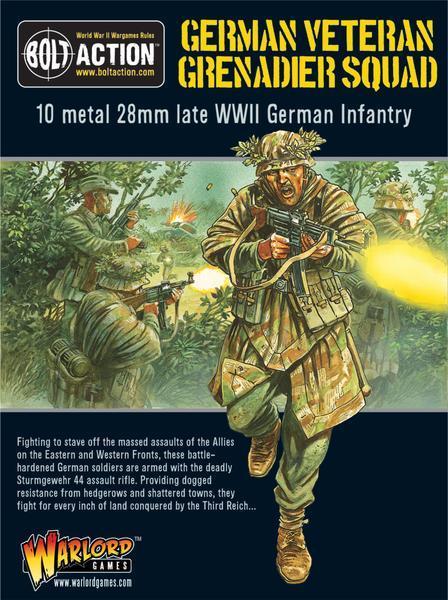 Trupp Veteranen der deutschen Grenadiere