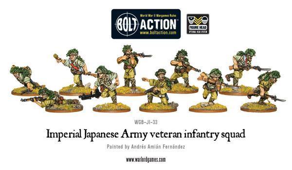 Kaiserlich japanischer Veteraneninfanterie-Trupp