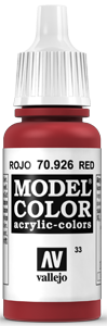 Vallejo Model Color 033 Rot / Red (926)