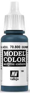 Model Color 180 Blauer Stahl / Gunmetal Blue (800)