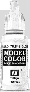 Vallejo Model Color: 003 Glanzweiss (Gloss White)  (842)