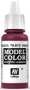 Vallejo Model Color: 043 Violett (Violet Red),  (812)