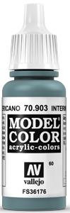 Vallejo Model Color: 060 Mittelblau (Intermediate Blue), (903)