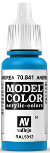 Vallejo Model Color: 065 Andrea Blau (Andrea Blue), (841)