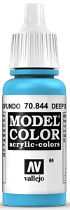 Vallejo Model Color: 066 Adria Blau (Deep Sky Blue), (844)