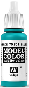 Vallejo Model Color: 070 Blaugrün (Blue Green), (808)
