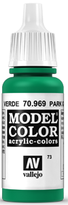 Vallejo Model Color: 073 Türkisgrün (Park Green Flat), (969)