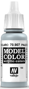 Vallejo Model Color: 153 Hell Blaugrau (Pale Greyblue), (907)