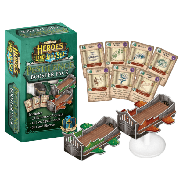 Heroes of Land, Air & Sea: Pestilience Booster Pack [Englisch]