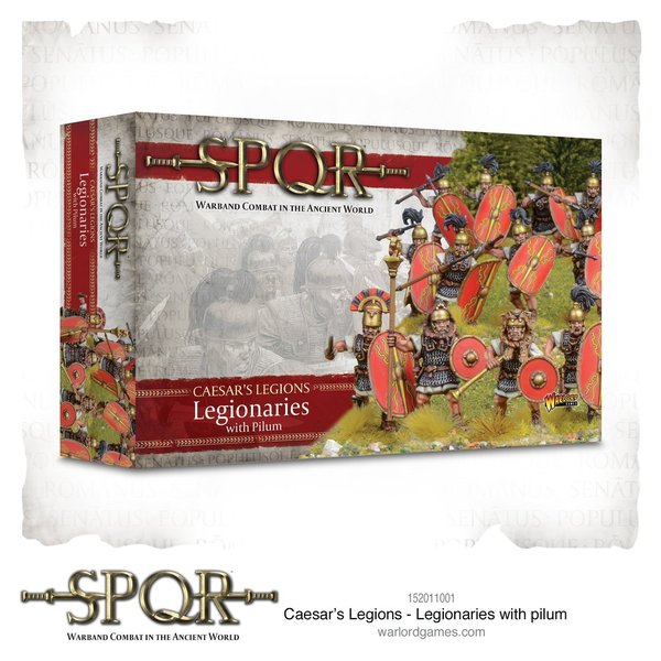 SPQR- Cesar's Legions Legionaries with Pilum [Englisch]
