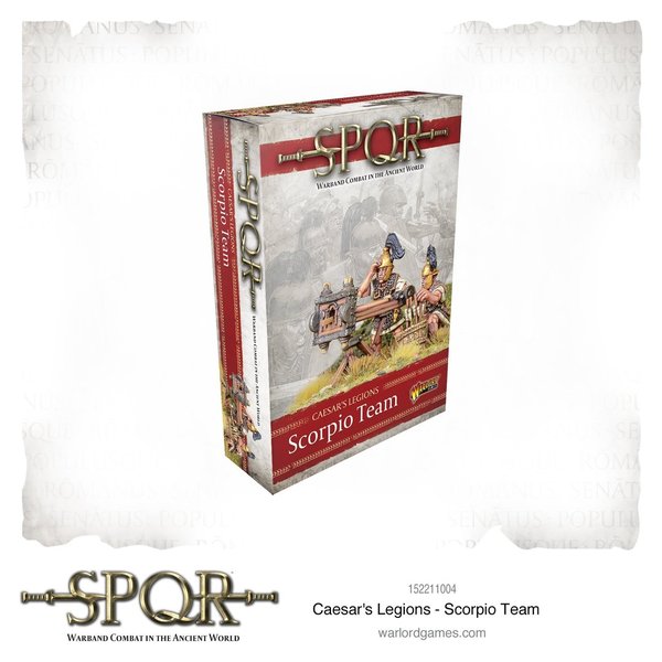 SPQR - Cesar's Legions Scorpion Team [Englisch]