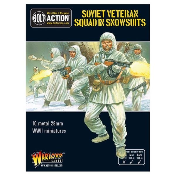 Soviet Veteran Infantry Squad in Snowsuits
